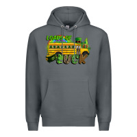 Rock Loads of luck School bus Premium Hoodie - CowGirlArtShop