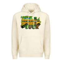 Sandshell Loads of luck School bus Premium Hoodie - CowGirlArtShop