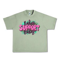 Oil Green babes support babes Urban Heavy Tee - JahusDesignShop