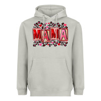Moon Dust Pink leopard mama Heavyweight Hoodie - FaDigitalArtStudio