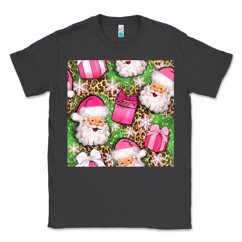 Christmas Santa Claus And Gift Box Seamless Pattern Bbs Classic Tee by BundleAndBundleShop | Teevron