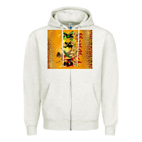 Oatmeal Heather black princess Zipper Hoodie - CowGirlArtShop
