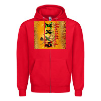 Red black princess Zipper Hoodie - CowGirlArtShop