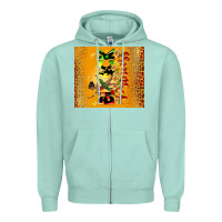 Seafoam black princess Zipper Hoodie - CowGirlArtShop