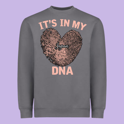 It S I My Japan Dna Heavyweight Sweatshirt Designed By Bettercallsaul