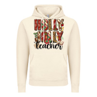 Vintage Artic holly jolly teacher Vintage Hoodie - MaliasSmallBusiness