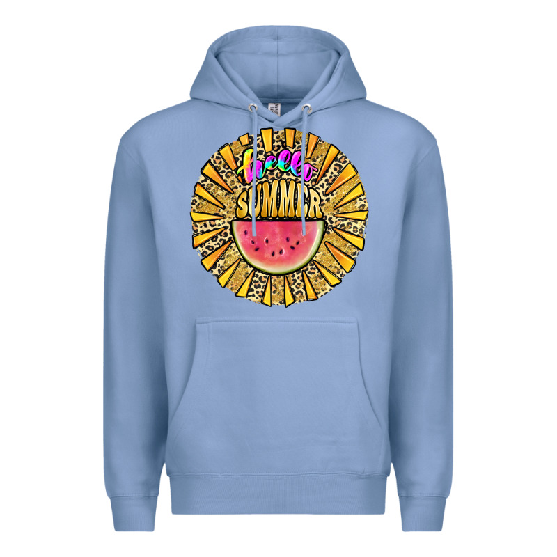 Hello Summer Premium Hoodie by JahusDesignShop | Teevron