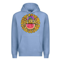 Colony Blue hello summer Premium Hoodie - JahusDesignShop