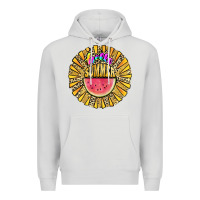 Dove Grey hello summer Premium Hoodie - JahusDesignShop
