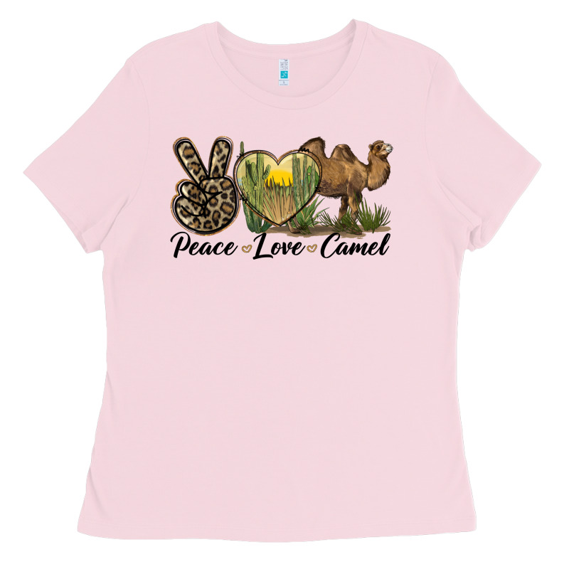 Peace Love Camel Ladies Tee by LillyAllenDesigns | Teevron