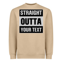 Mushroom Straight Outta Your Text Heavyweight Sweatshirt - Bettercallsaul
