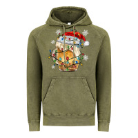 Vintage Olive christmas beer Vintage Hoodie - MaliasSmallBusiness