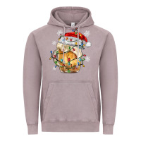Vintage Zinc christmas beer Vintage Hoodie - MaliasSmallBusiness