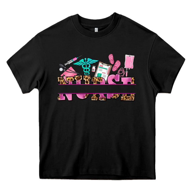 Nurse Custom Name Heavy Core Tee by AdoDesignShop | Teevron