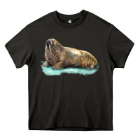Asphalt Walrus Heavy Core Tee - LillyAllenDesigns