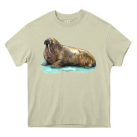Mossy Walrus Heavy Core Tee - LillyAllenDesigns