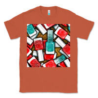 Copper nail polish with glitter seamless pattern bbs Classic Tee - BundleAndBundleShop
