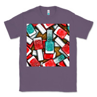 Lavender nail polish with glitter seamless pattern bbs Classic Tee - BundleAndBundleShop