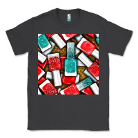 Smoke nail polish with glitter seamless pattern bbs Classic Tee - BundleAndBundleShop