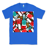 True Royal nail polish with glitter seamless pattern bbs Classic Tee - BundleAndBundleShop