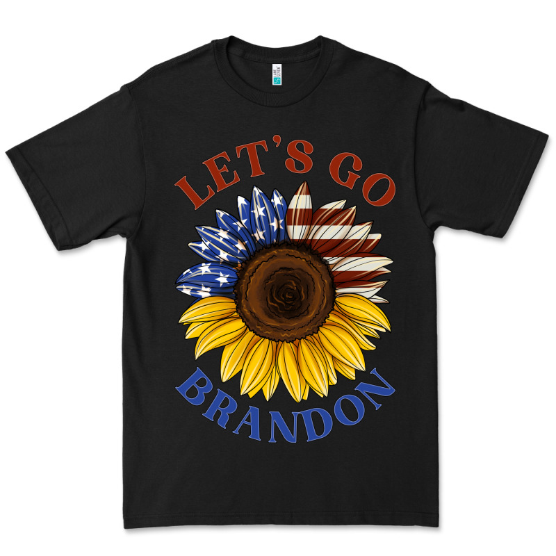 American Flag Sunflower Premium Tee by Jasminsmagicworld | Teevron