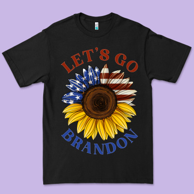 American Flag Sunflower Premium Tee Designed By Jasminsmagicworld