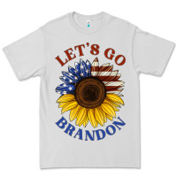Dove Grey American flag sunflower Premium Tee - Jasminsmagicworld