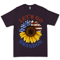 Plum American flag sunflower Premium Tee - Jasminsmagicworld