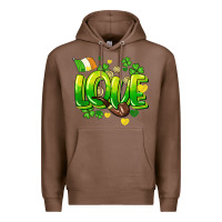 Chestnut Love St. Patrick's Day Premium Hoodie - HowdyJamesFarm