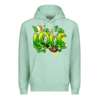 Seafoam Love St. Patrick's Day Premium Hoodie - HowdyJamesFarm