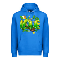 True Royal Love St. Patrick's Day Premium Hoodie - HowdyJamesFarm
