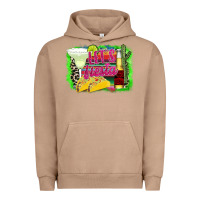 Pigment Burro Lets Fiesta Urban Hoodie - CowhideDigitalArt