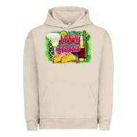 Pigment French Oak Lets Fiesta Urban Hoodie - CowhideDigitalArt
