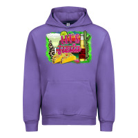 Tulip Lets Fiesta Urban Hoodie - CowhideDigitalArt