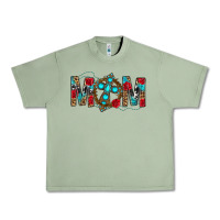 Western Mom With Cross Urban Heavy Tee | Teevron