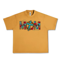 Peanut Butter Western Mom With Cross Urban Heavy Tee - BundleAndBundleShop
