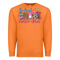 Carrot be kind gnome matter what Premium Sweatshirt - OliviaCreatesArt
