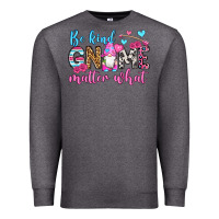 Charcoal Heather be kind gnome matter what Premium Sweatshirt - OliviaCreatesArt