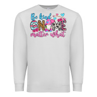Dove Grey be kind gnome matter what Premium Sweatshirt - OliviaCreatesArt