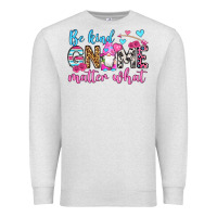 Oatmeal Heather be kind gnome matter what Premium Sweatshirt - OliviaCreatesArt