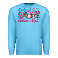 Ocean Blue be kind gnome matter what Premium Sweatshirt - OliviaCreatesArt