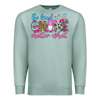 Seafoam be kind gnome matter what Premium Sweatshirt - OliviaCreatesArt