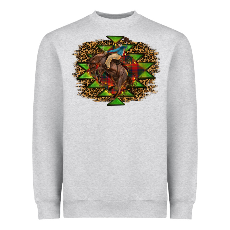Christmas Rodeo Heavyweight Sweatshirt by RanaPortraitStore | Teevron