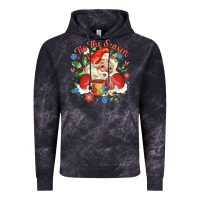 Cloud Black mexican santa Vintage Hoodie - MaliasSmallBusiness