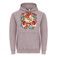 Vintage Zinc mexican santa Vintage Hoodie - MaliasSmallBusiness
