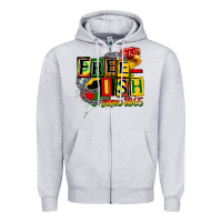 Heather Grey free ish since 1865 Zipper Hoodie - CowGirlArtShop