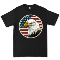 Black American Bald Eagle Premium Tee - Jasminsmagicworld