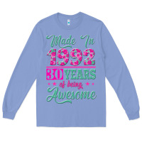Colony Blue made in 1992, 30 years of being awesome Long Sleeve Tee - Jasminsmagicworld