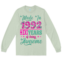Matcha made in 1992, 30 years of being awesome Long Sleeve Tee - Jasminsmagicworld