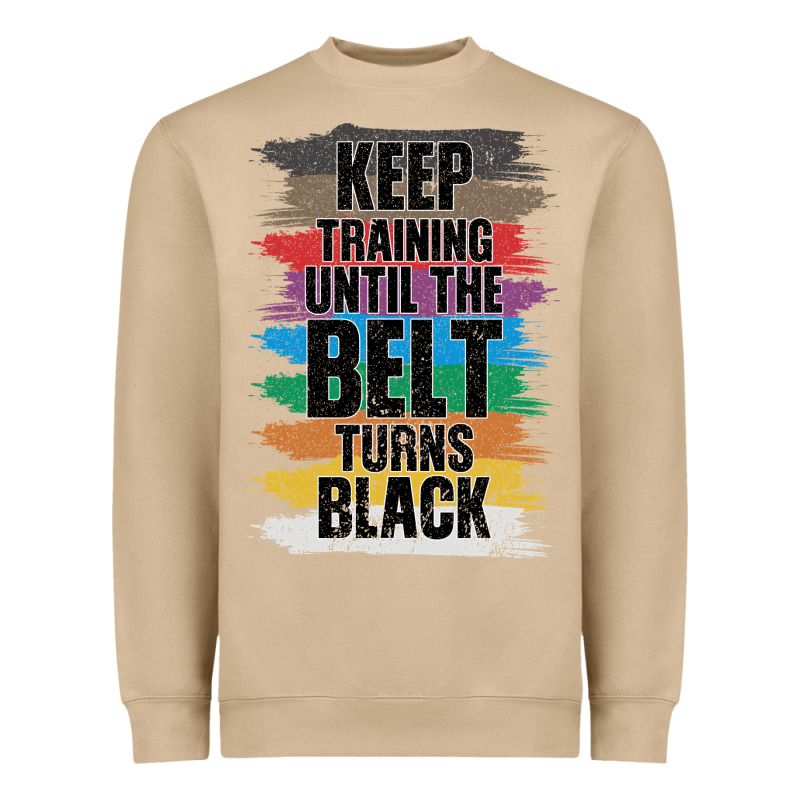 Black Belt Martial Art Training Karate Taekwondo Heavyweight Sweatshirt by Bettercallsaul | Teevron